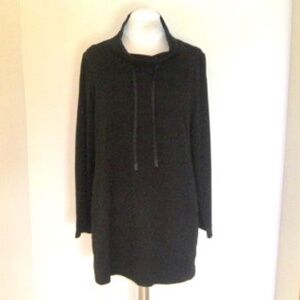 Eileen Fisher Organic Cotton Funnel-Neck Tunic